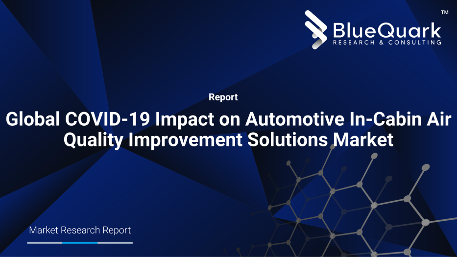 Global COVID-19 Impact on Automotive In-Cabin Air Quality Improvement Solutions Market Outlook to 2030