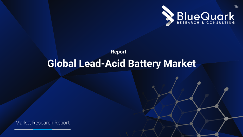 Global Lead-Acid Battery Market Outlook to 2030