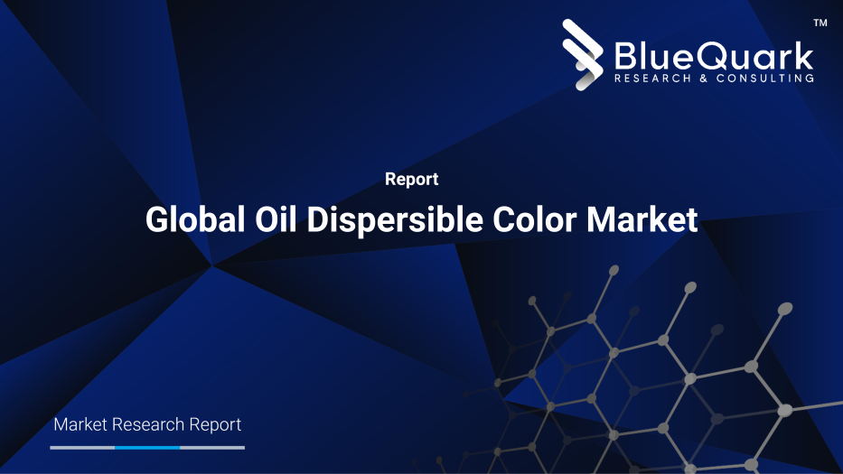 Global Oil Dispersible Color Market Outlook to 2030