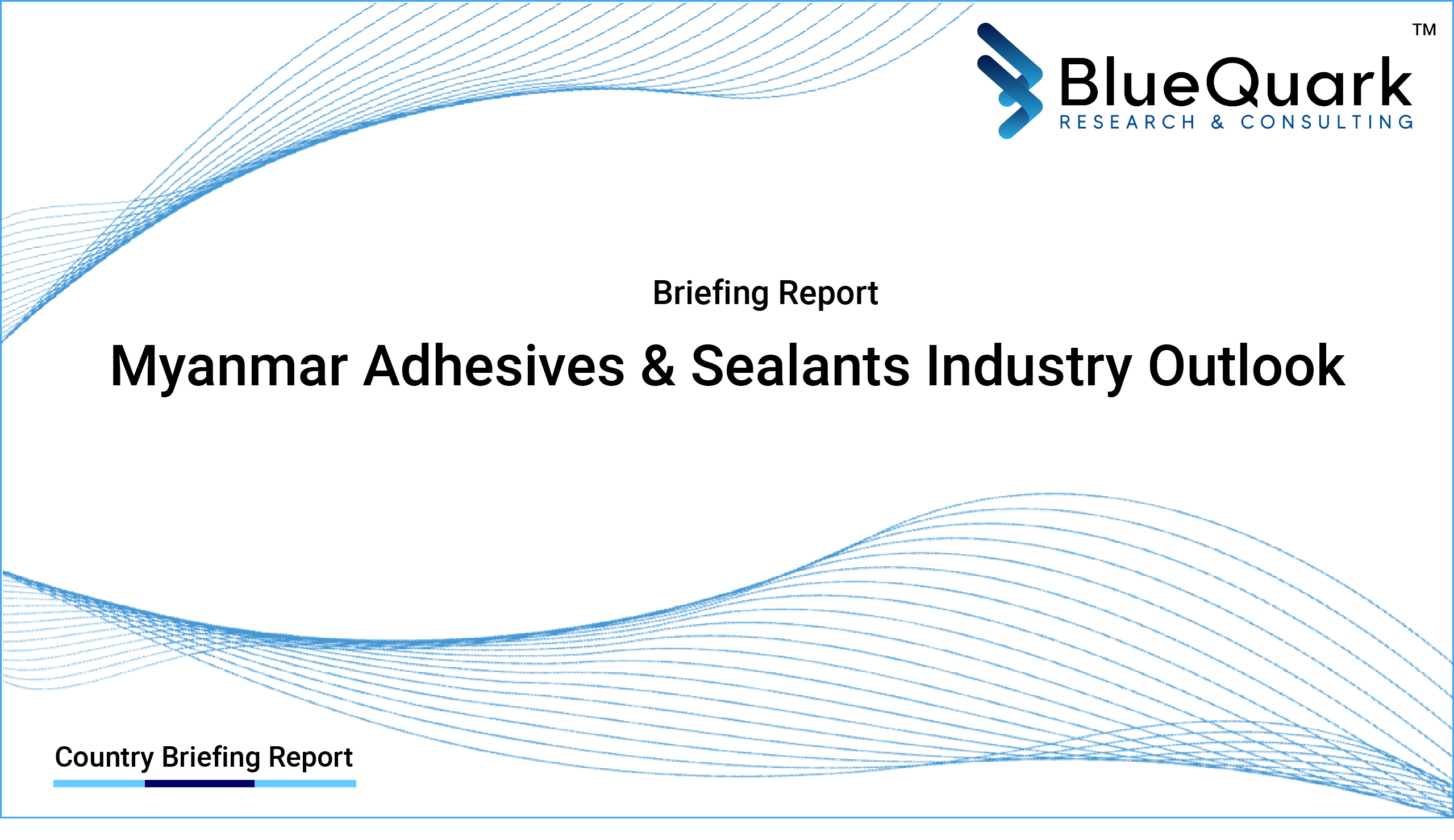 Brief Report on Adhesives & Sealants Industry Outlook in Myanmar from 2017 to 2030 - Market Size, Drivers, Restraints, Trade, and Key Company Profiles