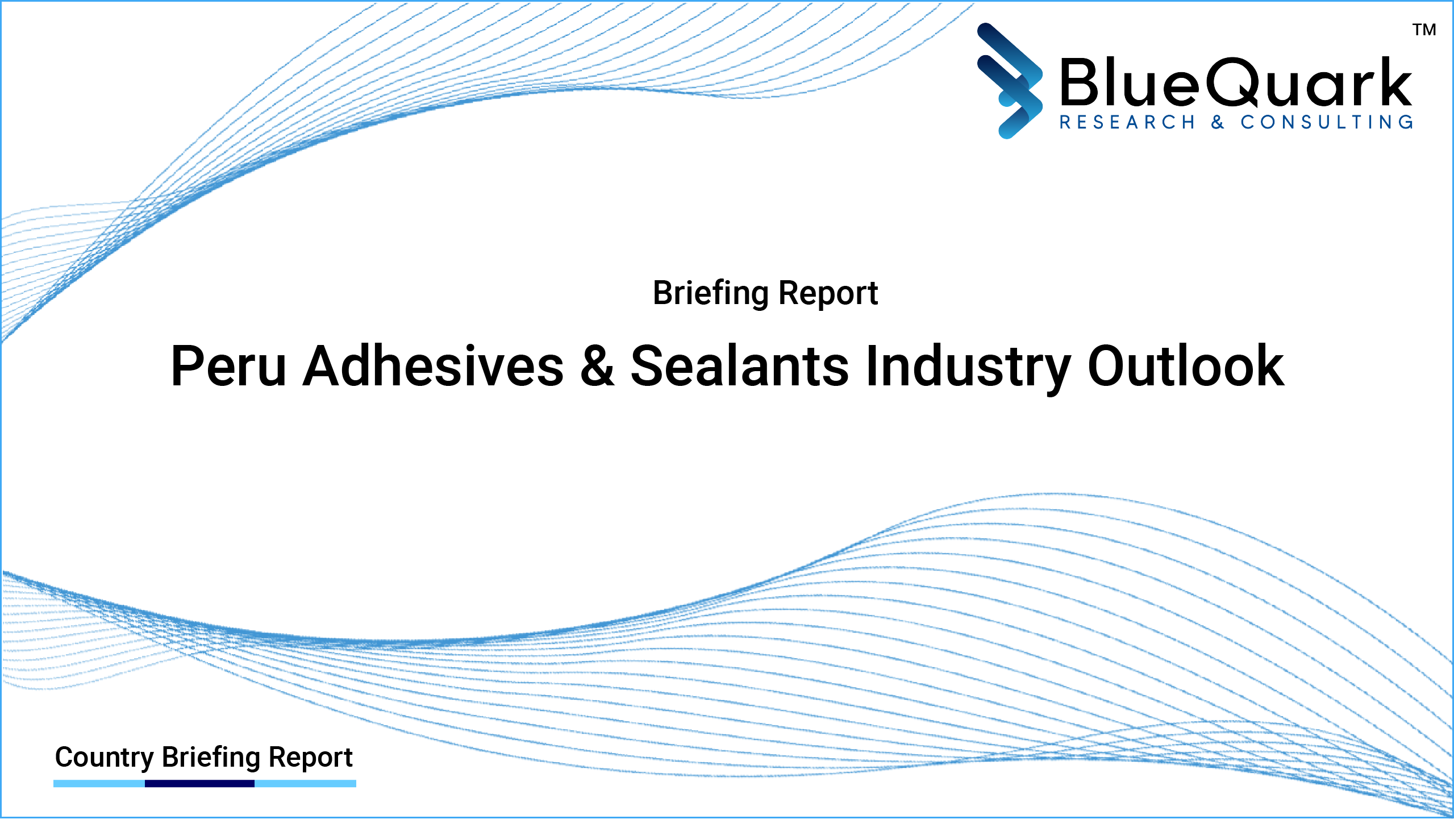Brief Report on Adhesives & Sealants Industry Outlook in Peru from 2017 to 2030 - Market Size, Drivers, Restraints, Trade, and Key Company Profiles