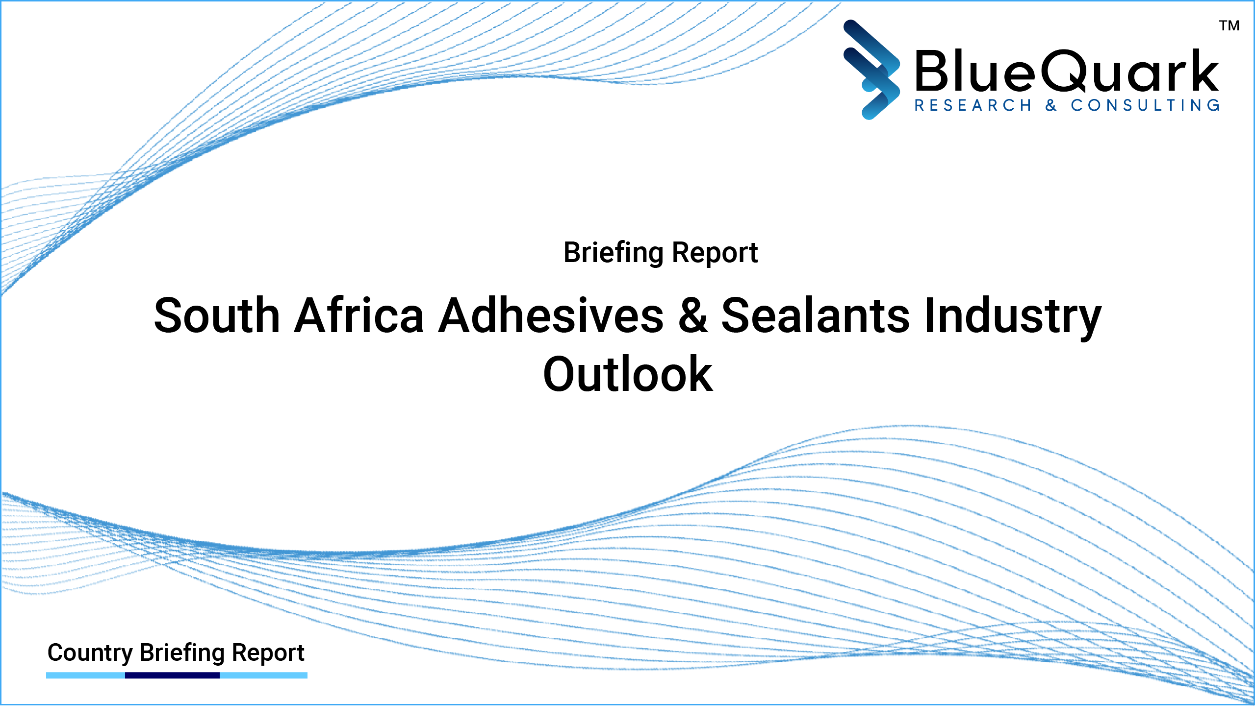 Brief Report on Adhesives & Sealants Industry Outlook in South Africa from 2017 to 2030 - Market Size, Drivers, Restraints, Trade, and Key Company Profiles
