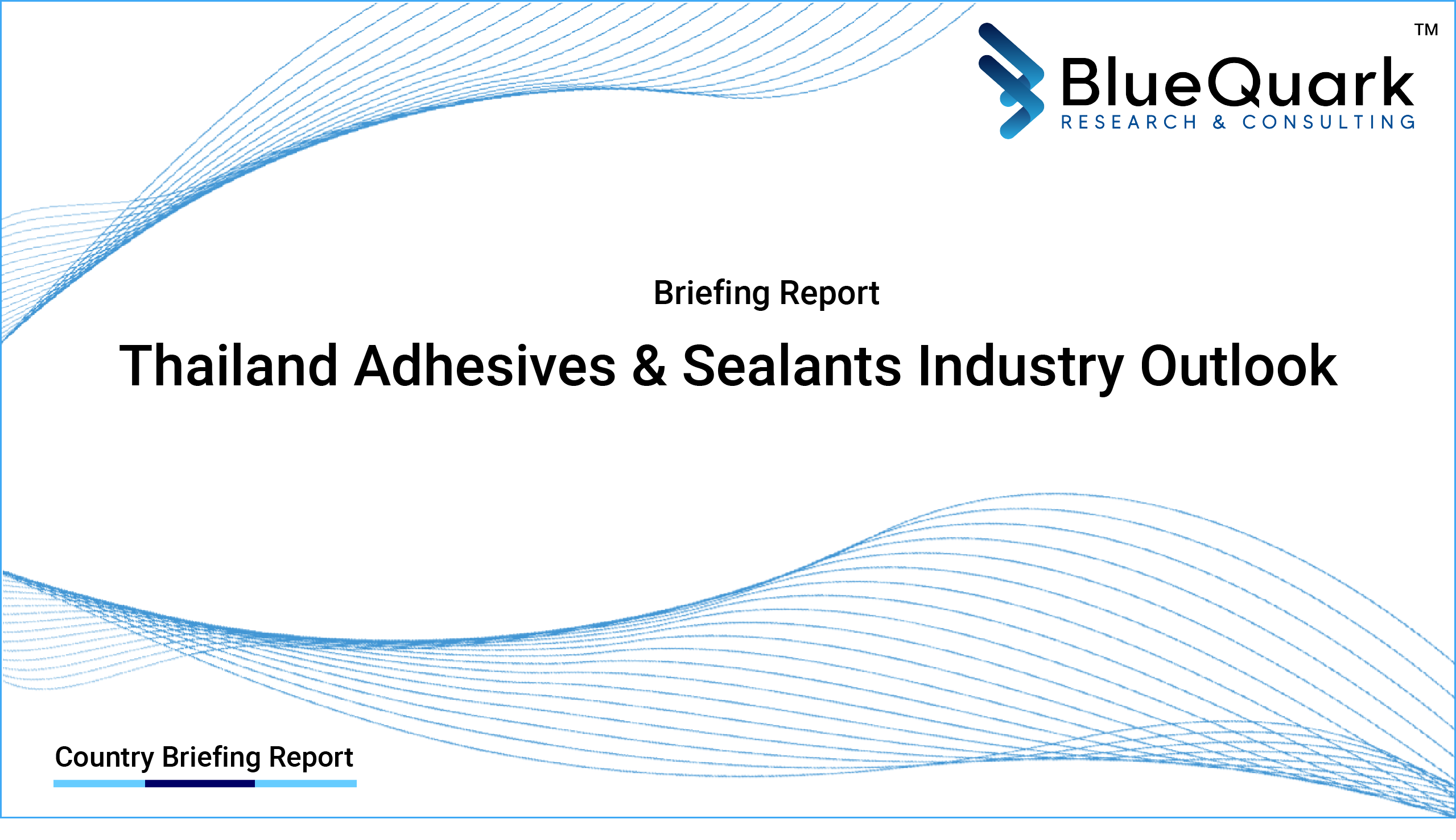 Brief Report on Adhesives & Sealants Industry Outlook in Thailand from 2017 to 2030 - Market Size, Drivers, Restraints, Trade, and Key Company Profiles